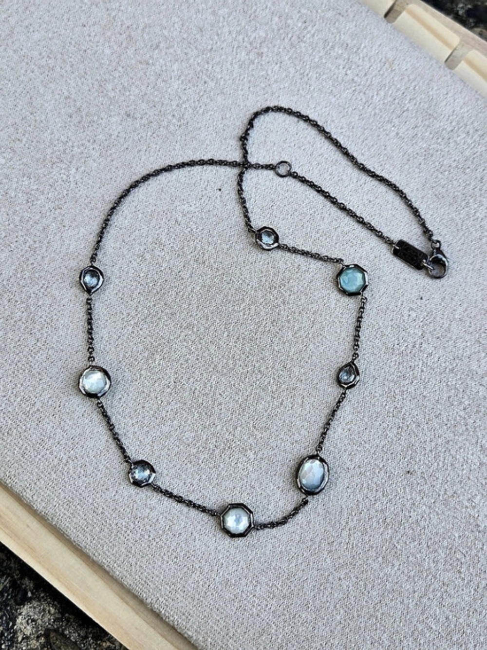 Vintage Ippolita Beaded Chain Necklace
